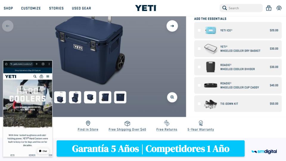 tendencias digitales smdigital ejemplo consumidor calidad YETI El Auge del Consumidor de Calidad