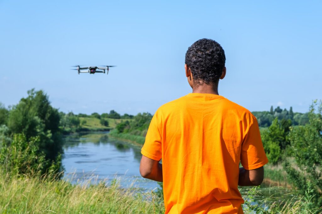 Drones usados para brindar soluciones sociales