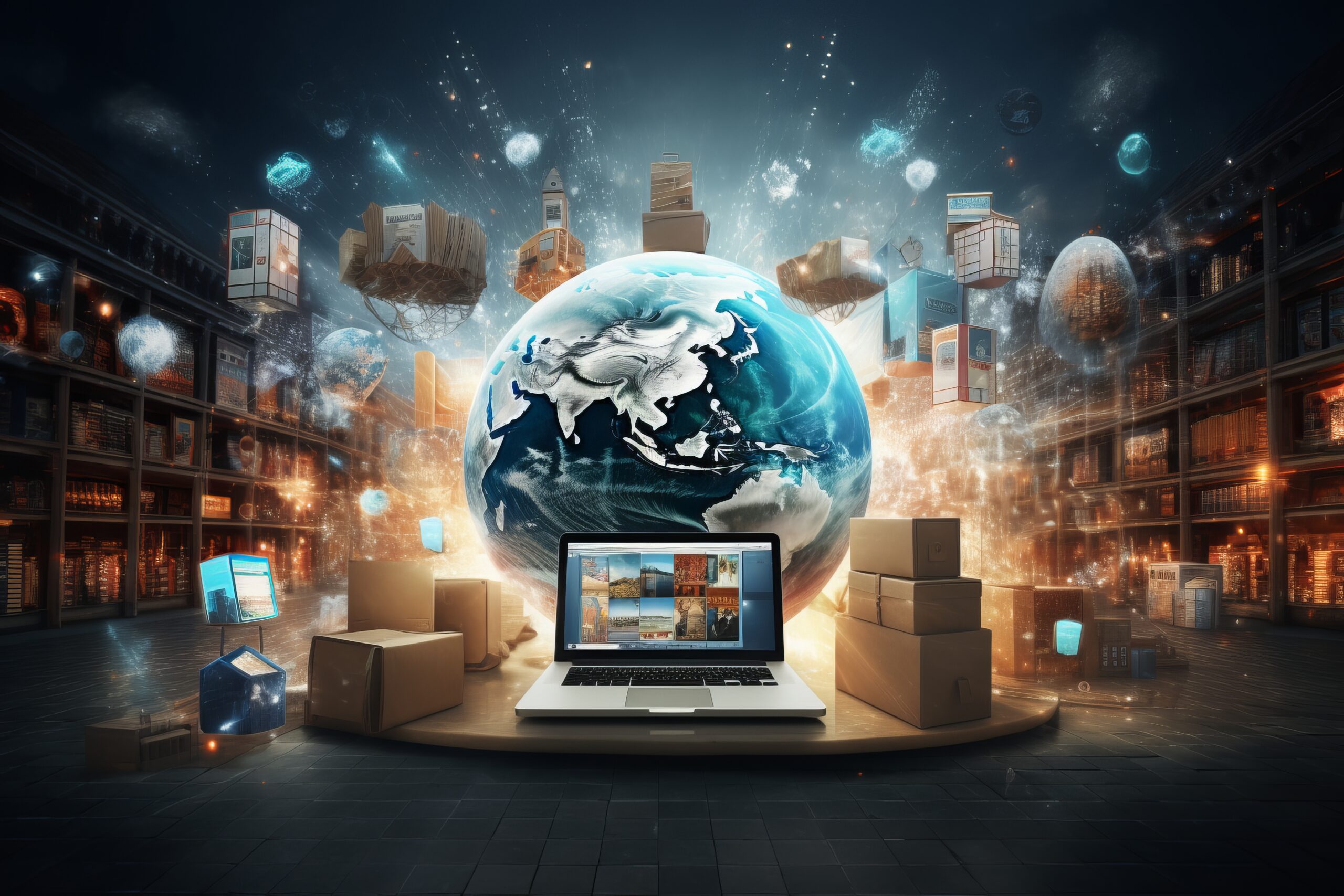la evolucion del comercio electronico revela el concepto de negocio global y marketing digital en el ar e scaled Actualidad digital